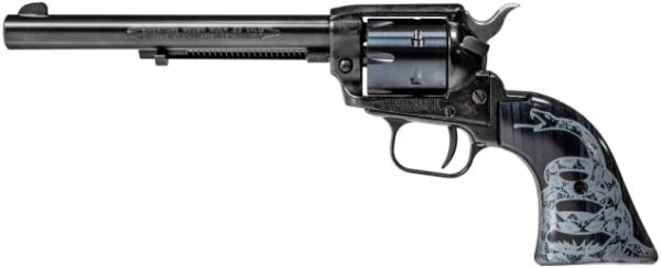 HERITAGE ROUGH RIDER "DON'T TREAD ON ME" 22 LR 6.5'' 6-RD REVOLVER